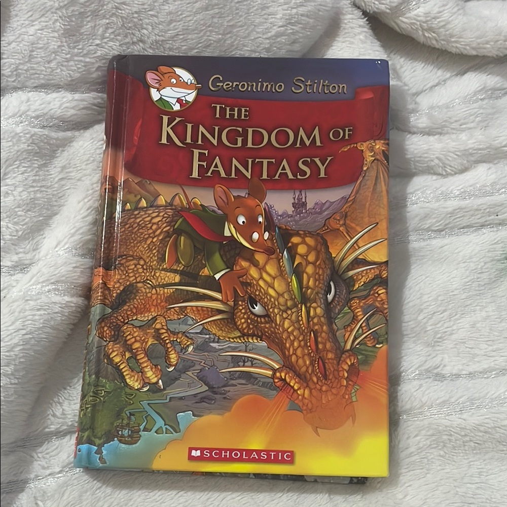 Scholastic Geronimo Stilton The Kingdom of Fantasy Book